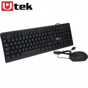 Kit teclado + mouse básico USB | UTEK