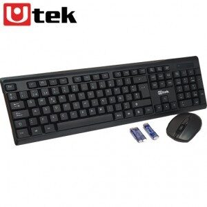 Kit teclado + mouse básico inalámbrico | UTEK