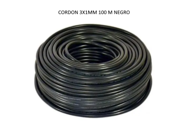 Cordon electrico 3X1.0MM 100M | DRL