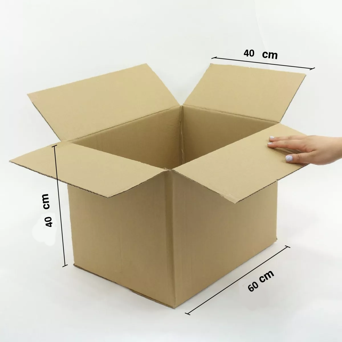 Caja cartón 60x40x40 Pack 5 Und. 