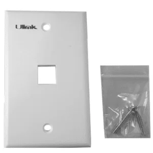 Faceplate RJ45 1P keystone | Ulink