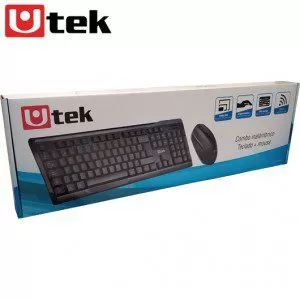 Kit teclado + mouse básico inalámbrico | UTEK