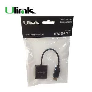 Adaptador de video Display Port Macho a HDMI hembra