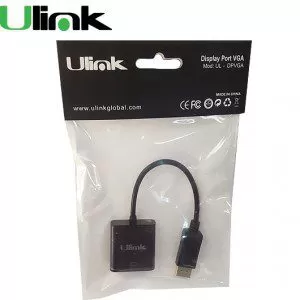 Adaptador de video Display Port Macho a VGA hembra