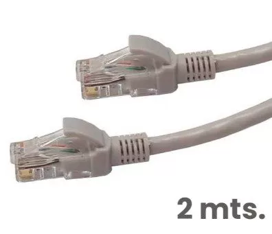 Cable de red (Patch cord) 1 metro categoría 6