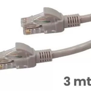 Cable de red (Patch cord) 1 metro categoría 6