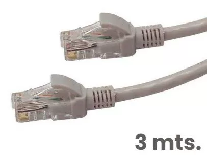 Cable de red (Patch cord) 1 metro categoría 6
