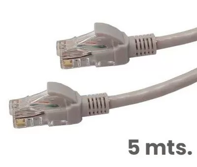 Cable de red (Patch cord) 1 metro categoría 6