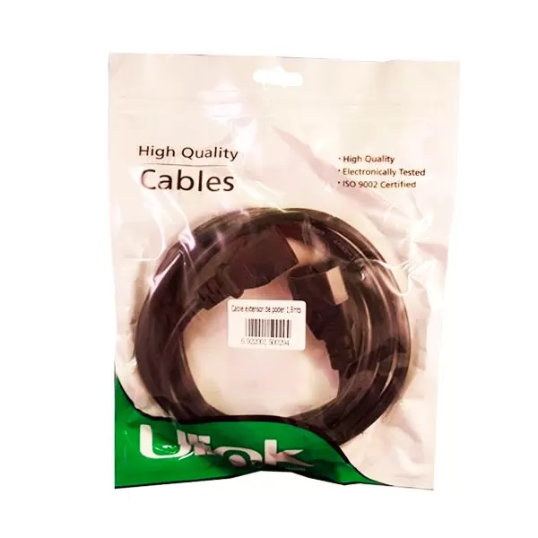 Cable extensión de poder 1,8mts | Ulink - Imagen 2