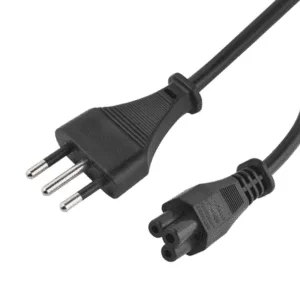 Cable de poder tipo trebol 1,8 mts 0.75mm | Generico