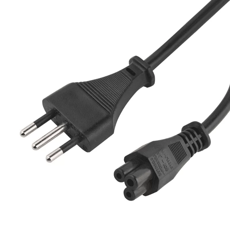 Cable de poder tipo trebol 1,8 mts 0.75mm | Generico
