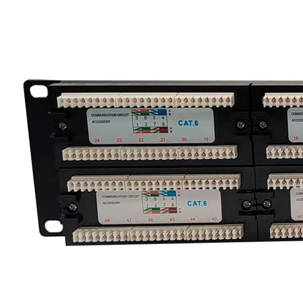 Patch Panel CAT 6, 48 puertos | Ulink - Imagen 2
