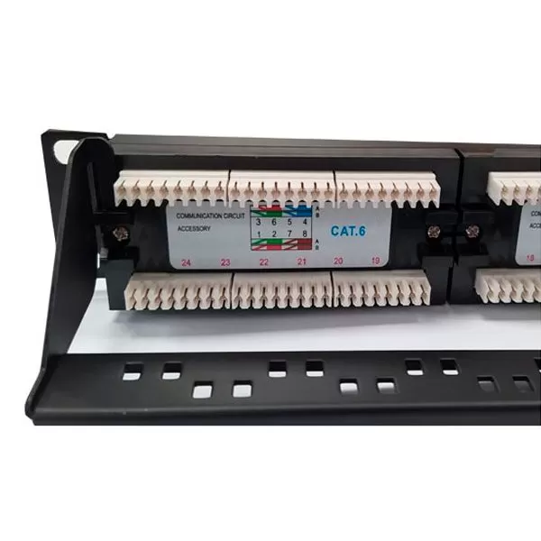 Patch Panel CAT 6, 24 puertos | Ulink - Imagen 3