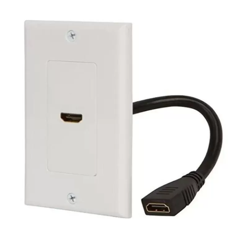 Faceplate HDMI (Placa muro) - Imagen 2