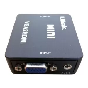 Conversor de VGA a HDMI 720p o 1080p + audio  | Ulink