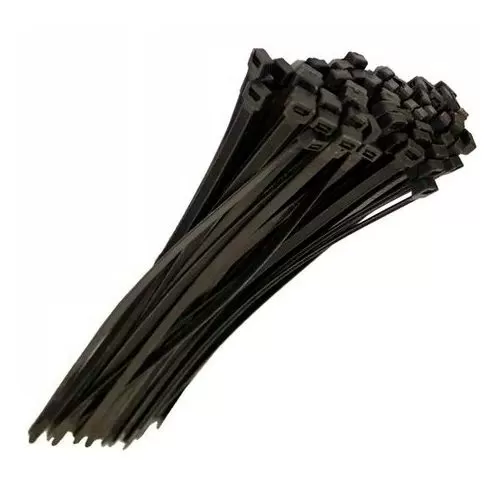 Amarra Cables 4,8x300mm  bolsa 50 Unidades Negro