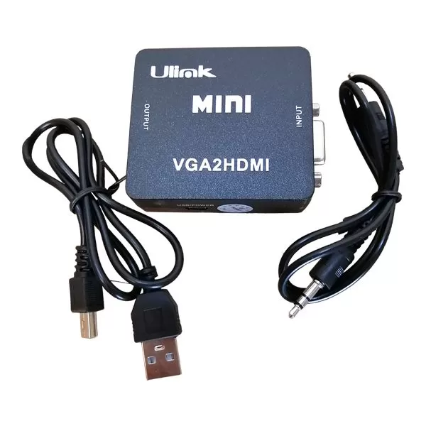 Conversor de VGA a HDMI 720p o 1080p + audio | Ulink - Imagen 3