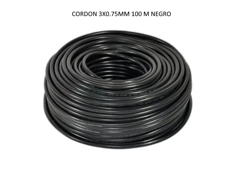 Cordon electrico 3X0.75MM 100M | DRL