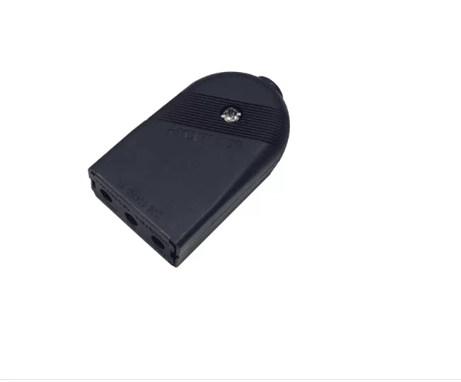 Enchufe hembra volante 2P + 1T Negro | KALOP