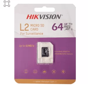 MEMORIA MICRO SHDC 64GB, clase 10, V30 | HIKVISION