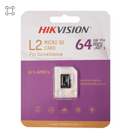 MEMORIA MICRO SHDC 64GB, clase 10, V30 | HIKVISION
