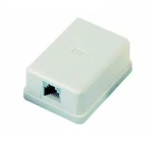 Roseta simple RJ45 Cat 6 sobrepuesta | Ulink