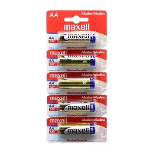 Pilas AA alcalina set X5 | Maxel
