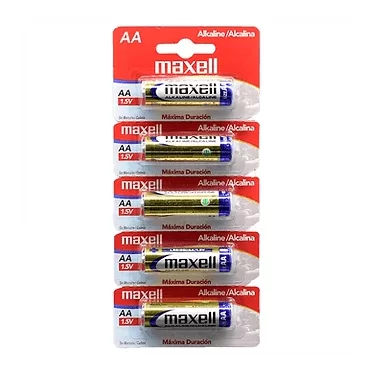 Pilas AA alcalina set X5 | Maxel