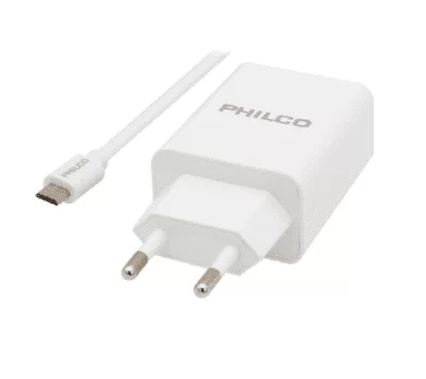 Cargador celular 18W Carga Rápida 3.0 Philco micro USB - Imagen 2