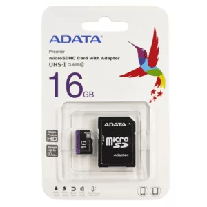 MEMORIA MICRO SD 16GB, clase 10 | ADATA