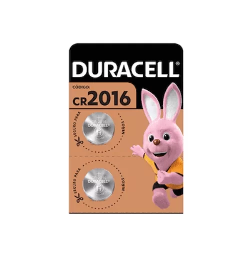 Pila Duracell CR2016 Litio 3v (5 Und)