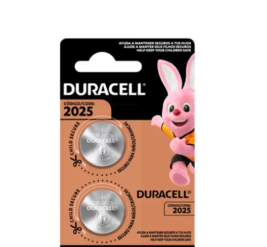 Pila Duracell CR2025 Litio 3v (5 Und)