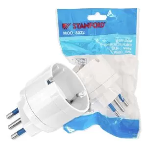 Adaptador Enchufe Schuko 220v certificado | Stanford