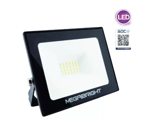 Foco LED 20W Megabright Luz Fria, Certificado SEC