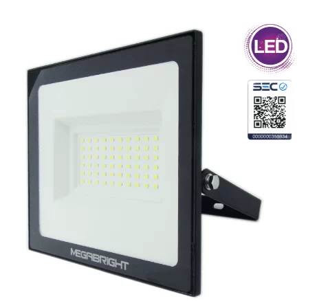 Foco LED 50W Megabright Luz Fria, Certificado SEC