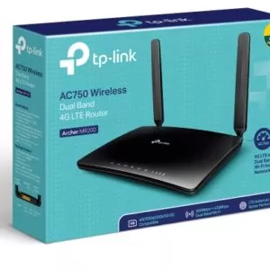 Router Archer MR200 AC750 Doble banda con 4G LTE