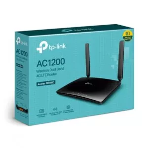 Router Archer MR400 AC1200  4G Inalámbrico Doble Banda
