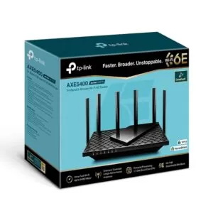 Router Archer AX75 AX5400 Gigabit Wi-Fi 6E AI de Triple Banda