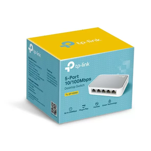 Switch TL-SF1005D 5 puertos a Fast Ethernet sobremesa