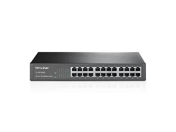 Switch TL-SF1024D 24 puertos Fast Ethernet escritorio o rack - Imagen 2