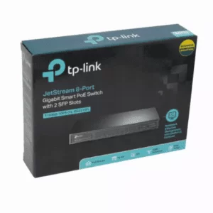 Switch TL-SG2210P 8 puertos Gigabit PoE + 2 SFP administrable