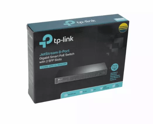 Switch TL-SG2210P 8 puertos Gigabit PoE + 2 SFP administrable