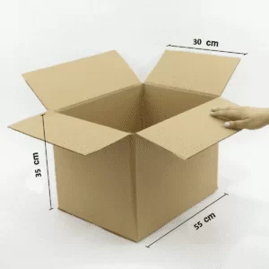 Caja cartón 55x30x35 Pack 10 Und.