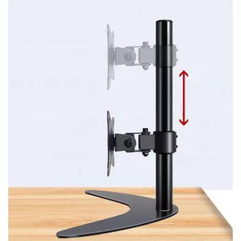Soporte Monitor de sobre mesa + Inclinación  14" A 27"