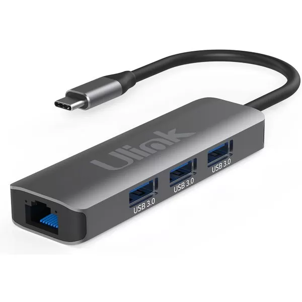 HUB Adaptador multipuerto USB C [4 en 1] UL-ADC403G | Ulink