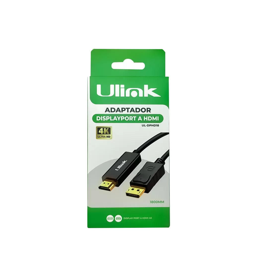 Cable DisplayPort a HDMI UL-DPHD18 | Ulink - Imagen 2